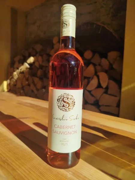 Cabernet Sauvignon rosé 2025, fotka z vinárstva
