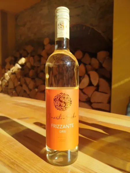 Pinot Gris Frizzante 2025, fotka z vinárstva